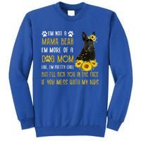 Sunflower Scottish Terrier Mom Mothers Day Dog Mom Gift Tall Sweatshirt