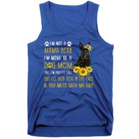 Sunflower Scottish Terrier Mom Mothers Day Dog Mom Gift Tank Top