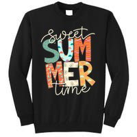 Sweet Summer Time Retro Vintage Style Tall Sweatshirt