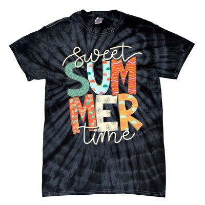 Sweet Summer Time Retro Vintage Style Tie-Dye T-Shirt