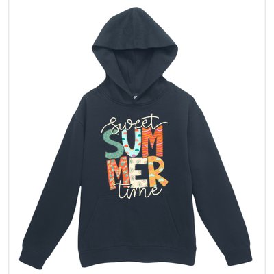 Sweet Summer Time Retro Vintage Style Urban Pullover Hoodie