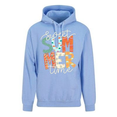 Sweet Summer Time Retro Vintage Style Unisex Surf Hoodie