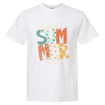 Sweet Summer Time Retro Vintage Style Garment-Dyed Heavyweight T-Shirt