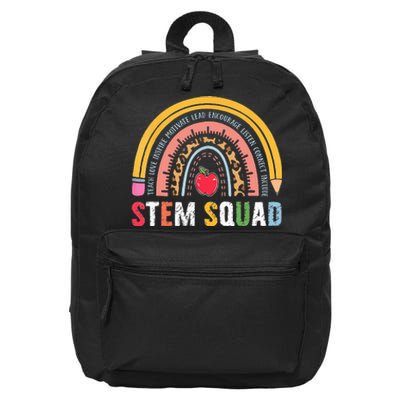 Steminist STEM Teacher Science Technology Engineering Math 16 in Basic Backpack