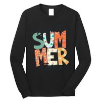 Sweet Summer Time Retro Vintage Long Sleeve Shirt