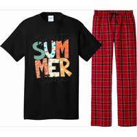 Sweet Summer Time Retro Vintage Pajama Set