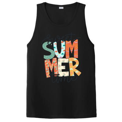 Sweet Summer Time Retro Vintage PosiCharge Competitor Tank