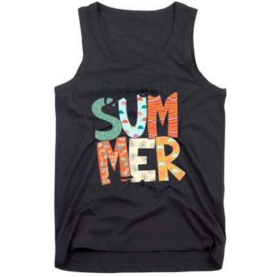 Sweet Summer Time Retro Vintage Tank Top