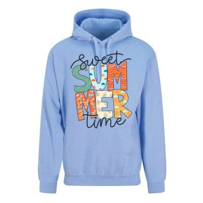 Sweet Summer Time Retro Vintage Unisex Surf Hoodie