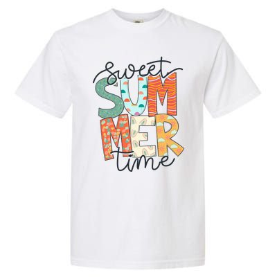 Sweet Summer Time Retro Vintage Garment-Dyed Heavyweight T-Shirt