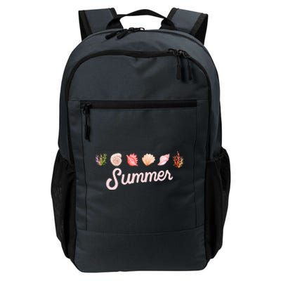 Summer Seashell Tropical Daily Commute Backpack