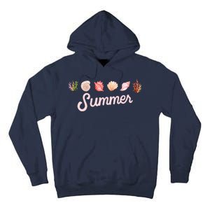 Summer Seashell Tropical Tall Hoodie