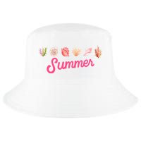 Summer Seashell Tropical Cool Comfort Performance Bucket Hat