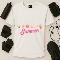 Summer Seashell Tropical Performance Shirt
