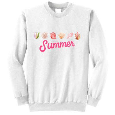 Summer Seashell Tropical Sweatshirt