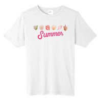 Summer Seashell Tropical Tall Fusion ChromaSoft Performance T-Shirt