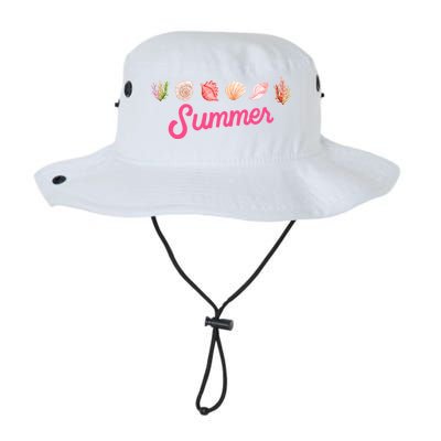 Summer Seashell Tropical Bucket Hat