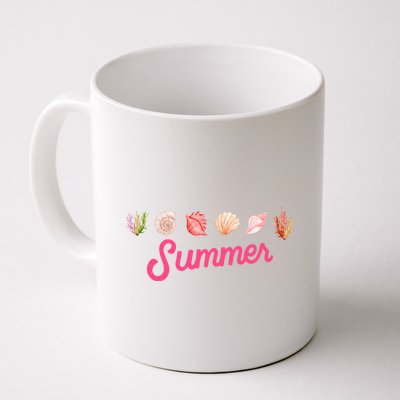 Summer Seashell Tropical Mug
