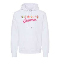 Summer Seashell Tropical Premium Hoodie