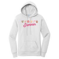 Summer Seashell Tropical Women's Pullover Hoodie