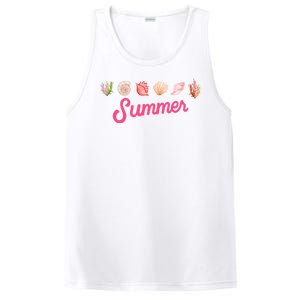 Summer Seashell Tropical PosiCharge Competitor Tank