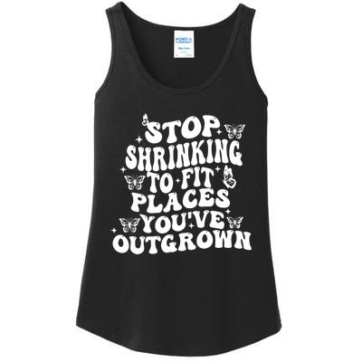 Stop Shrinking To Fit Places Youve Outgrown Ladies Essential Tank