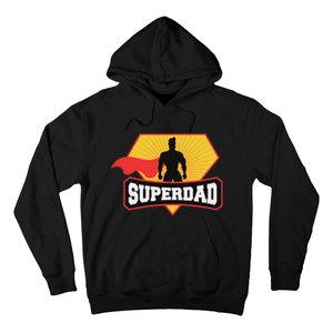 Superdad Superhero Themed For Fathers Day Hoodie