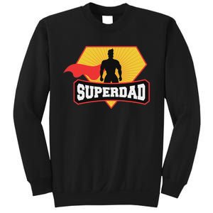 Superdad Superhero Themed For Fathers Day Sweatshirt