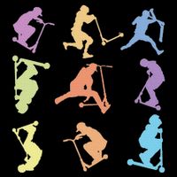 Stunt Scooter Tricks Apron