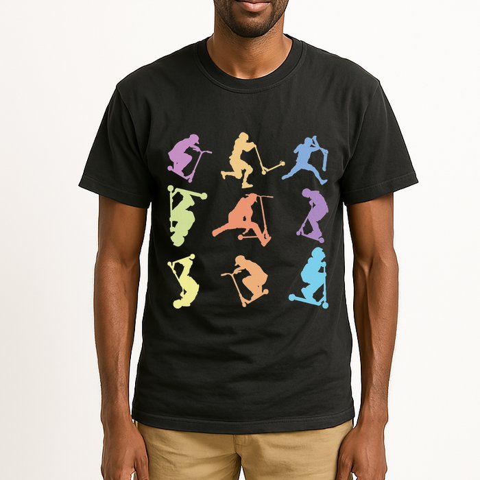 Stunt Scooter Tricks Tall T-Shirt