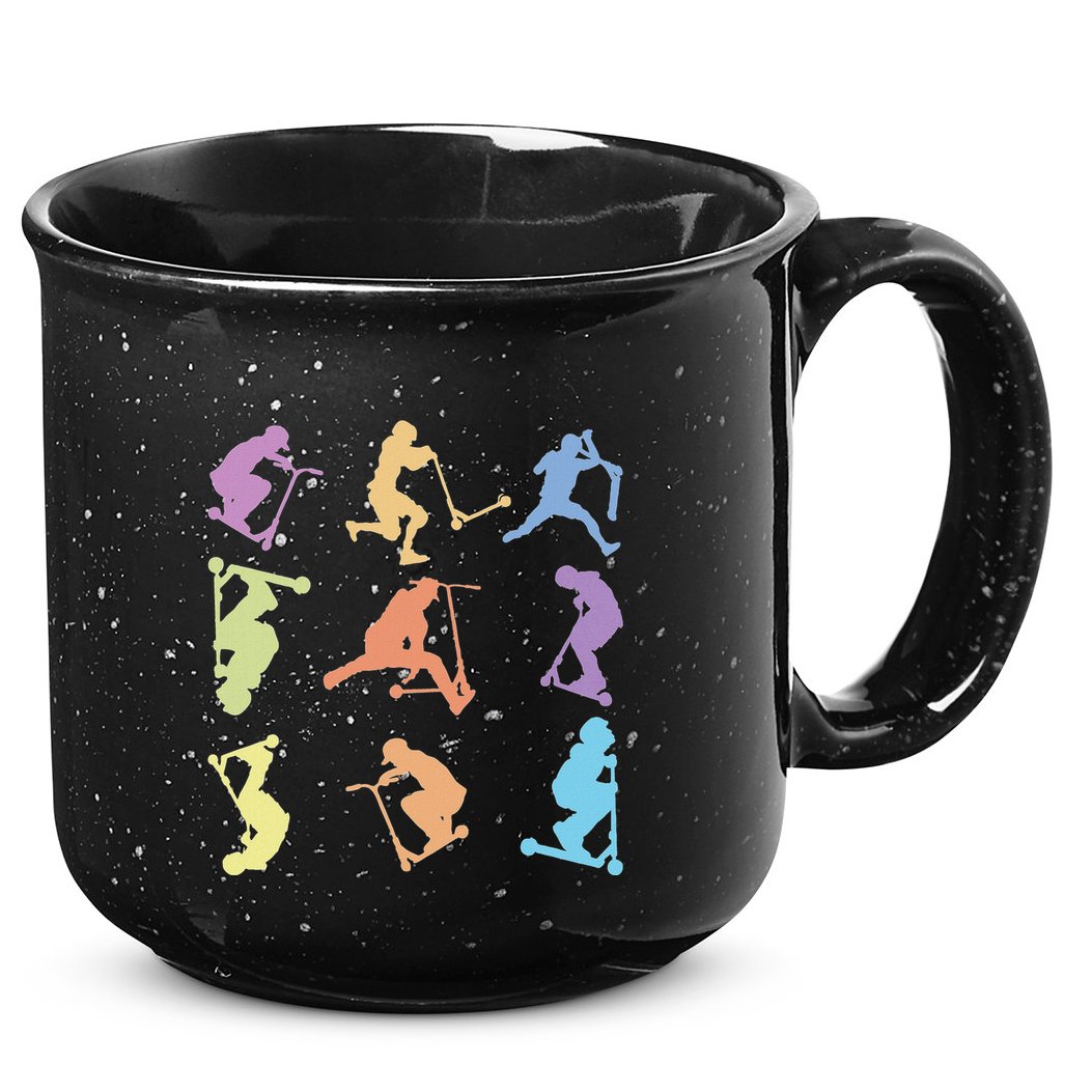 Stunt Scooter Tricks 15oz Campfire Ceramic Mug