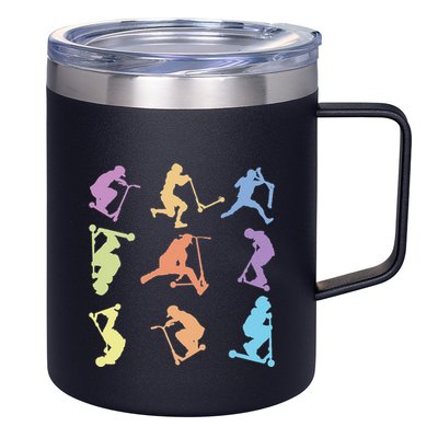 Stunt Scooter Tricks 12oz Stainless Steel Coffee Mug