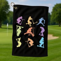 Stunt Scooter Tricks Golf Towel