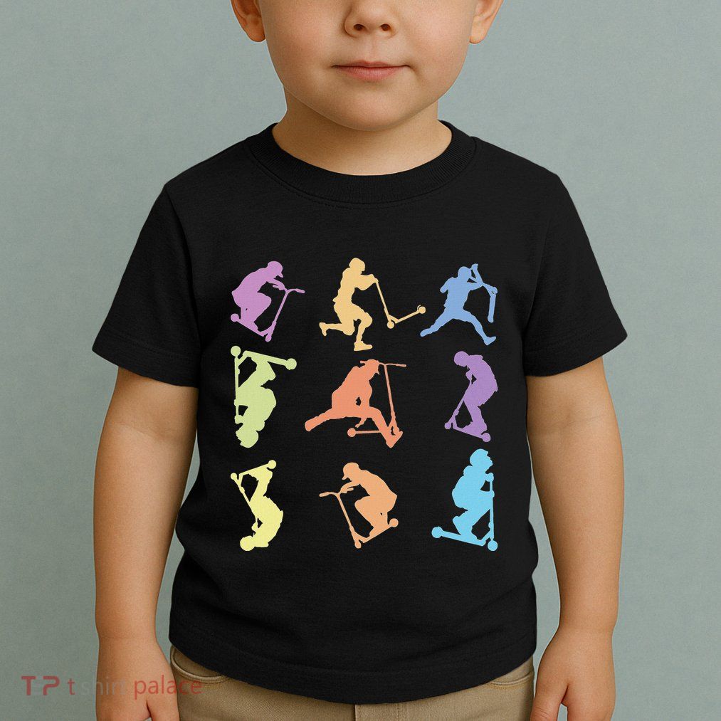 Stunt Scooter Tricks Toddler T-Shirt