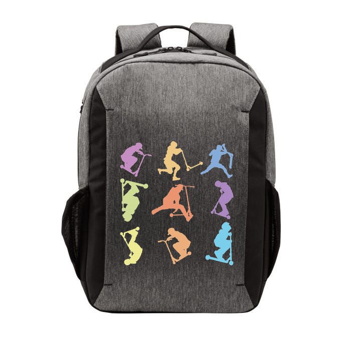 Stunt Scooter Tricks Vector Backpack