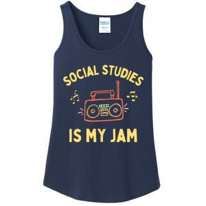 Social Studies Teacher Team, History Teacher Appreciation Ladies Essential Tank