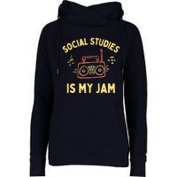 Social Studies Teacher Team, History Teacher Appreciation Womens Funnel Neck Pullover Hood