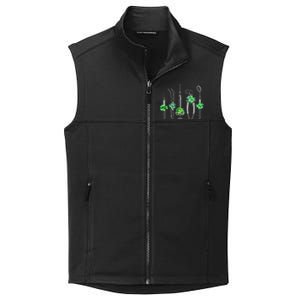 Sickle Scaler Tweezer Mouth Mirror Dentist St Patrick's Day Meaningful Gift Collective Smooth Fleece Vest