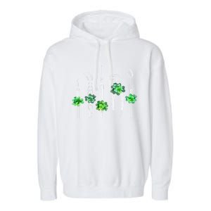 Sickle Scaler Tweezer Mouth Mirror Dentist St Patrick's Day Meaningful Gift Garment-Dyed Fleece Hoodie