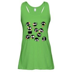 Sootballs Susuwatari The Soot Sprites For Anime Lovers Ladies Essential Flowy Tank