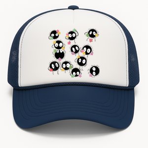 Sootballs Susuwatari The Soot Sprites For Anime Lovers Trucker Hat