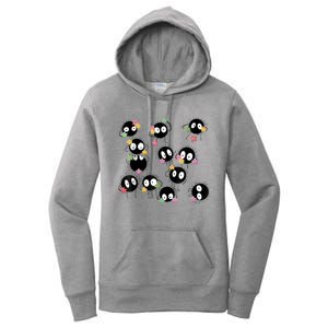 Sootballs Susuwatari The Soot Sprites For Anime Lovers Women's Pullover Hoodie