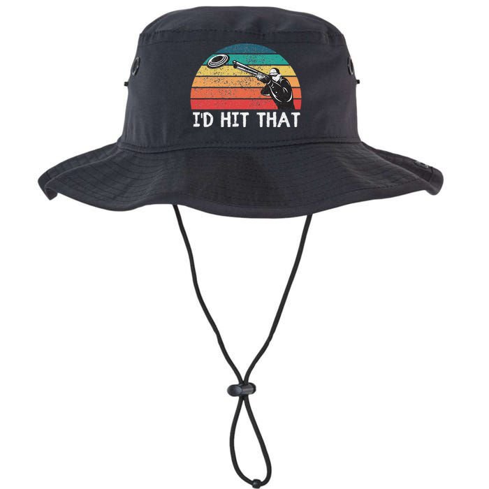 Skeet Shooting Trap Sporting Clay Target I'd Hit That Legacy Cool Fit Booney Bucket Hat