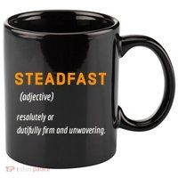 STEADFAST3 11oz C Handle Ceramic Mug