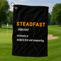 STEADFAST3 Golf Towel