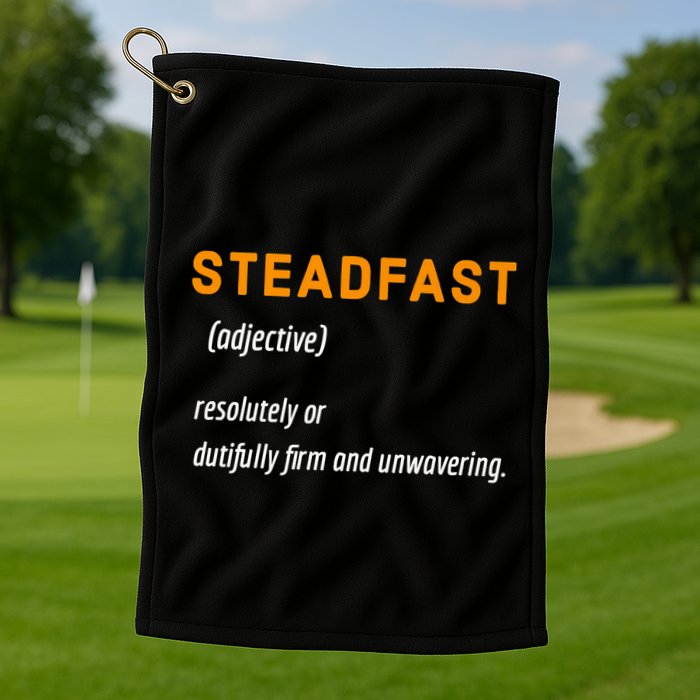 STEADFAST3 Golf Towel