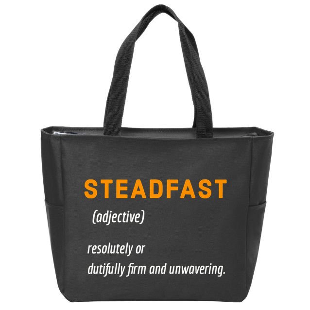 STEADFAST3 Zip Tote Bag