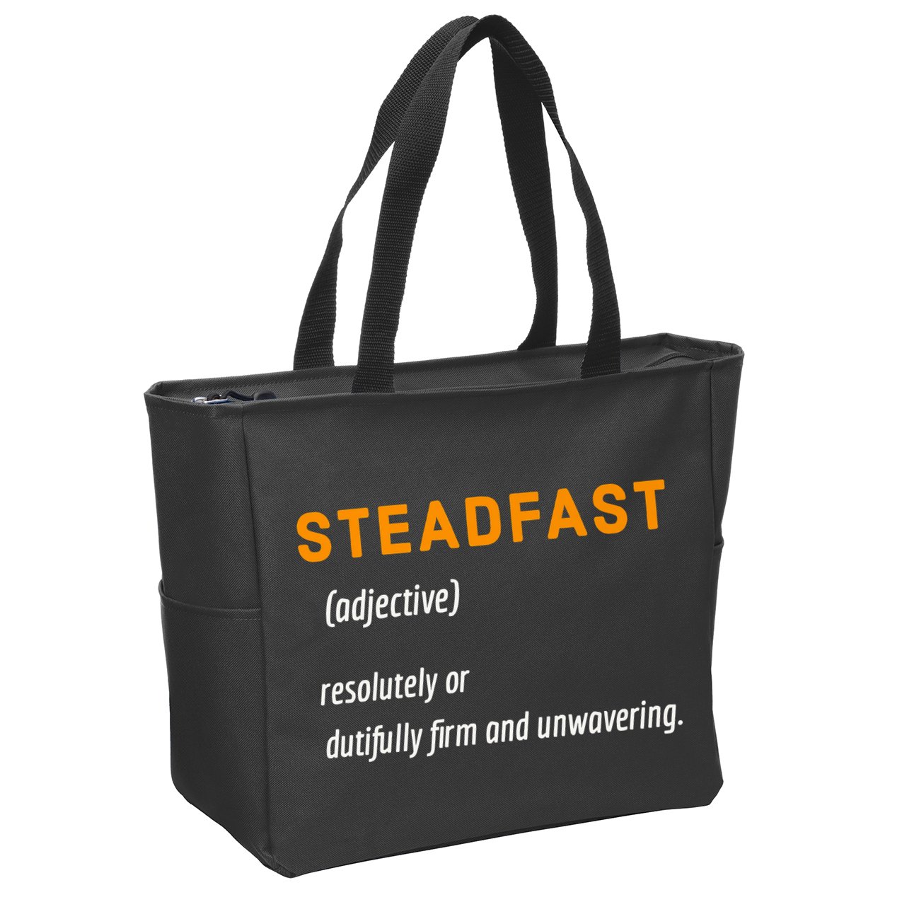 STEADFAST3 Zip Tote Bag