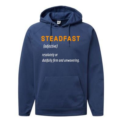 STEADFAST3 Performance Fleece Hoodie