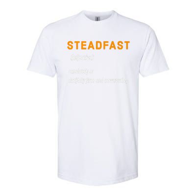 STEADFAST3 Softstyle® CVC T-Shirt